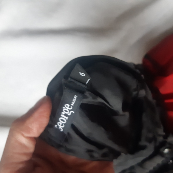 Girls Black Red Formal Dress - Picture 2 of 2